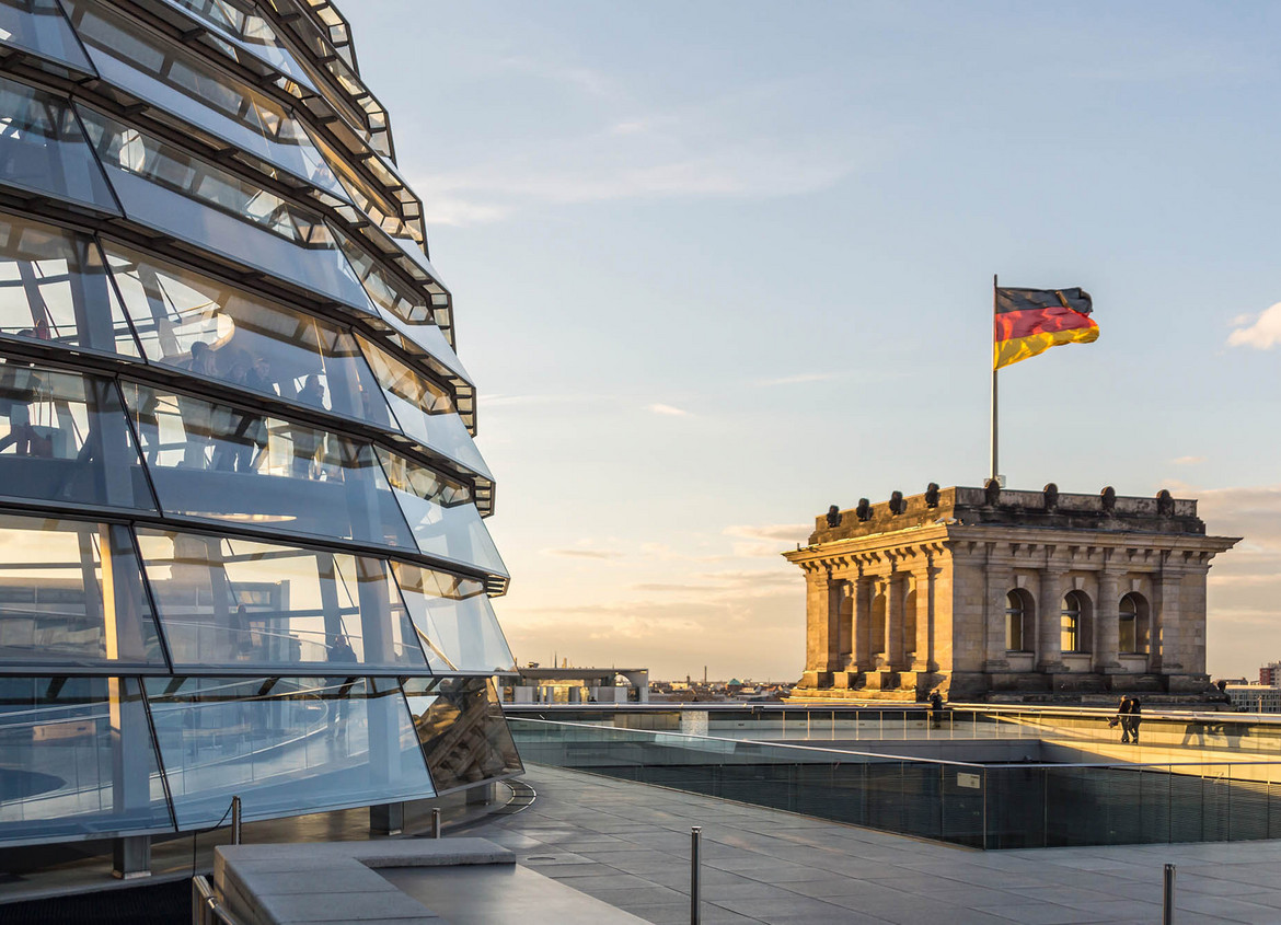 Reichstagsgebäude in Berlin