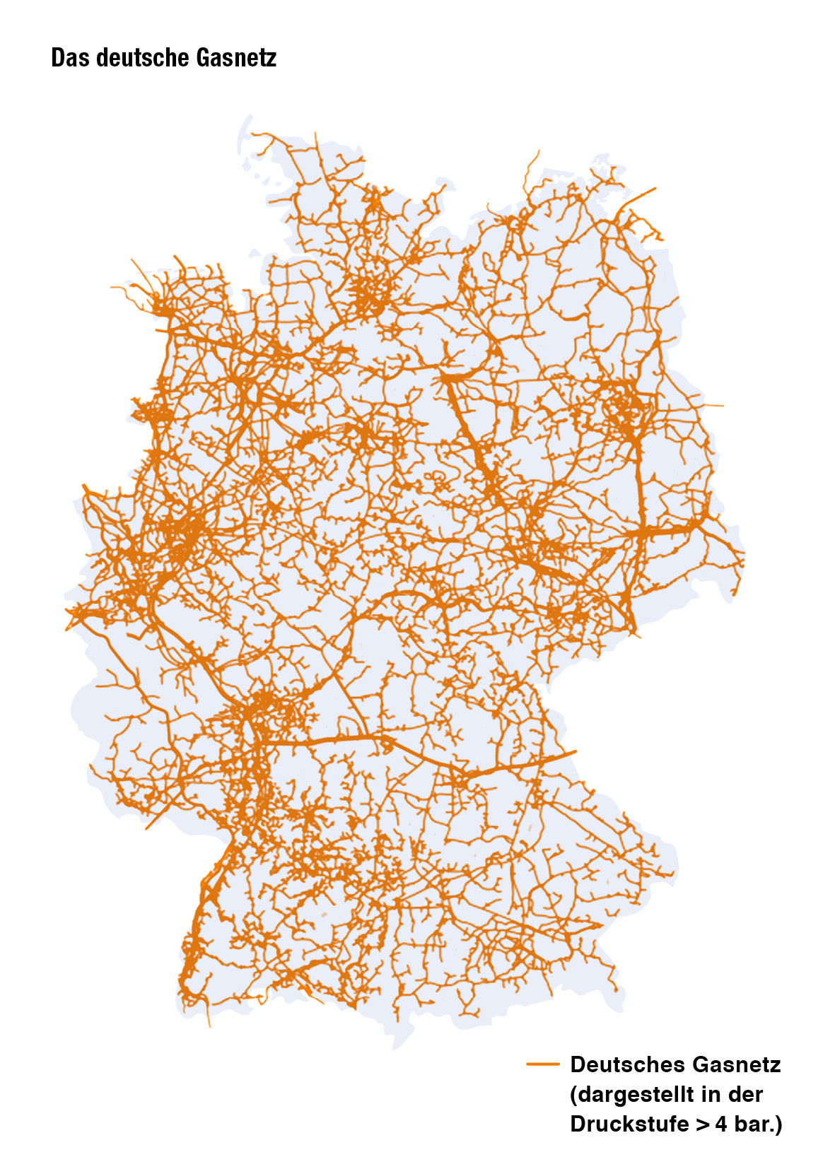 Infografik Gasnetze