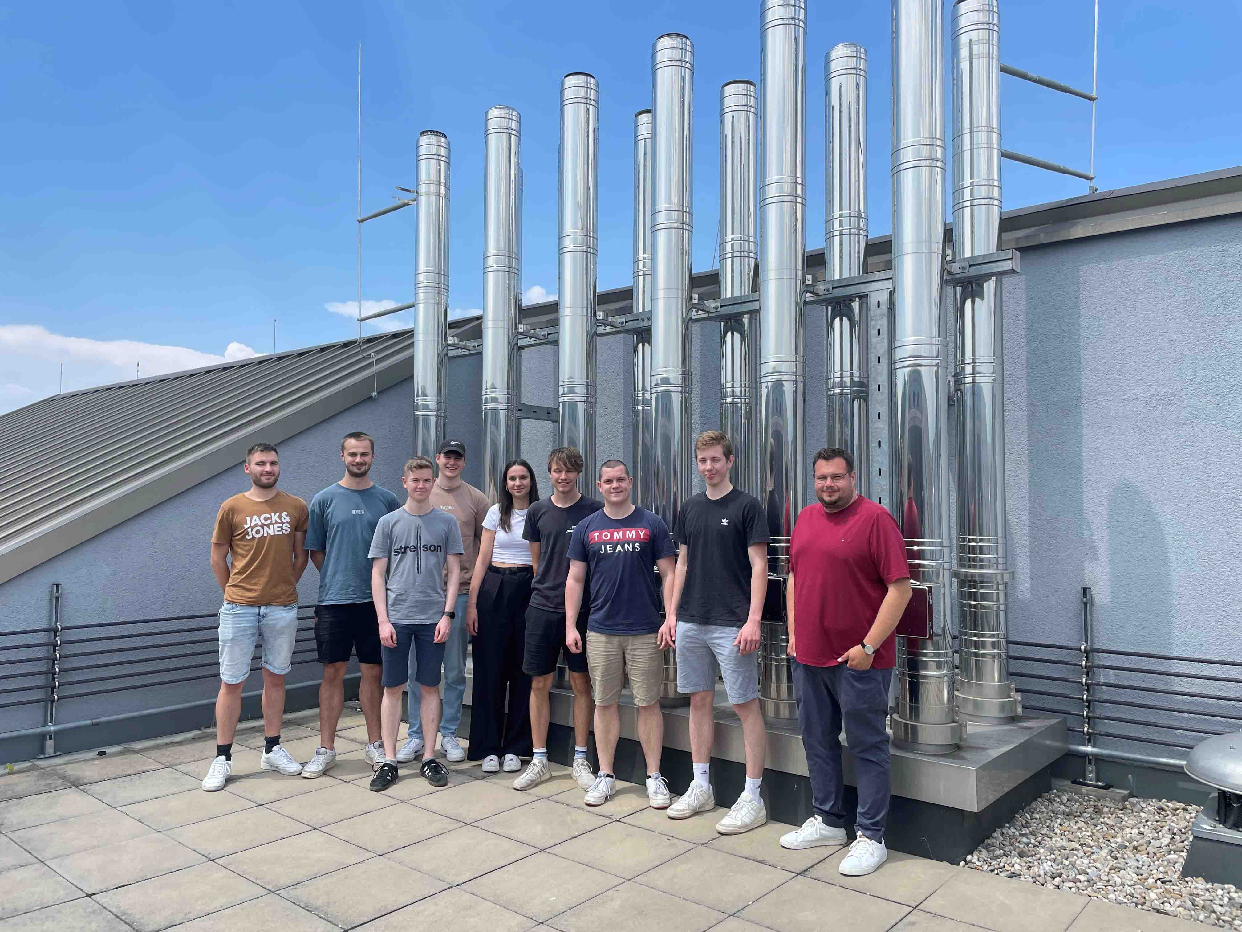 Gruppenbild der Gründungsmitglieder der DVGW-Hochschulgruppe