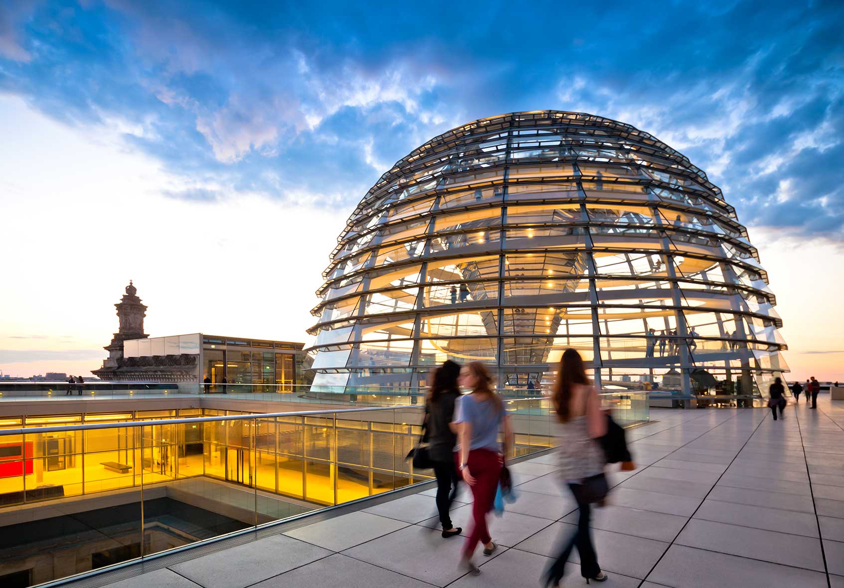 Reichstagsgebäude in Berlin